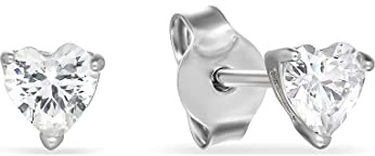 FAVS FAVS Damen-Ohrstecker 925er Silber 2 Zirkonia