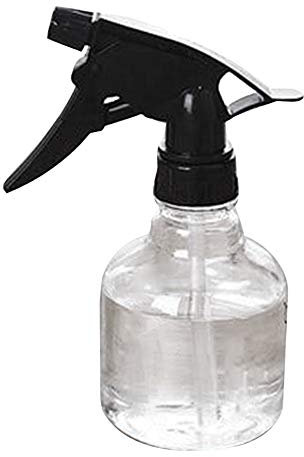 IQYU Riego de césped, retráctil, estilo de corte de pelo, pulverizador de plástico, pulverizador de agua, herramientas de niebla y bricolaje, spray de enfriamiento (As Shown, talla única)
