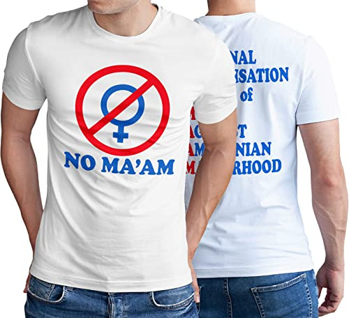 OM3® Al Bundy - NO MA'AM T-Shirt | Herren | US Serie Episode Fan 90's Kult Fun | S - 5XL