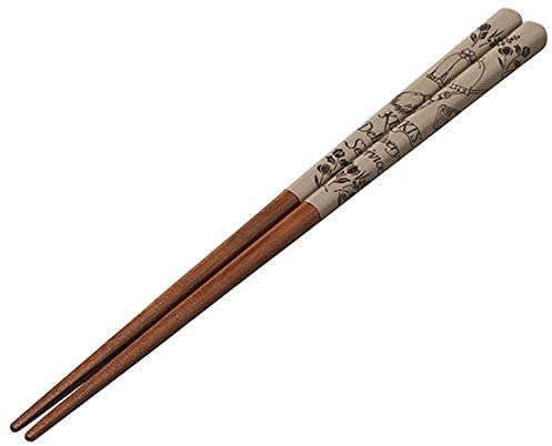 Studio Ghibli Baguettes laquées Kiki la petite sorcière marron 21 cm