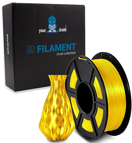 BioSilk Filament PLA+ 1kg glänzend für 3D-Druck, seidenes Schimmern