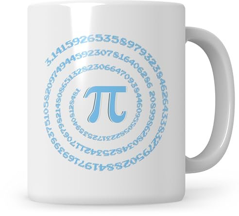Sweetify Mathematiker Pi Tasse Mathe Kaffeetasse lustig Geometrie Mathe-Lehrer Mathematik Physik Geschenk
