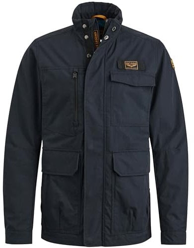 PME Legend Semi long jacket FUTURER Mech cott Neutral - M