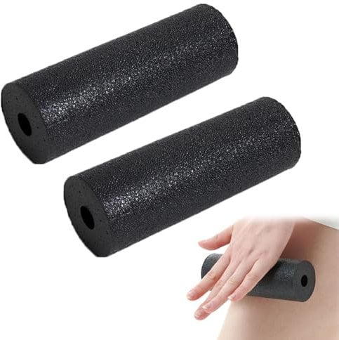 Faszienrolle Klein,Faszienrolle Weich,Foam Roller,Rückenmassage,Mini-Schaumstoffrolle,Faszienrolle Mini,Massagerolle Bequeme Lagerung,Faszienrolle Nicht Verformbarer,für Anfänge,15 * 5.3cm,2pcs