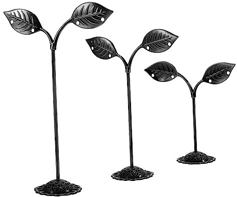 LIFKOME 3pcs Earring Rack Jewelry Display Stand Iron Craft Fair Holder Earring Holder Stand Decorative Jewelry Organizer Home Decor