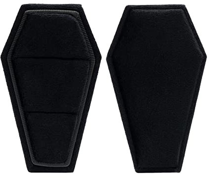 Azxcvbnm Sarg-Box, Vitrine für Verlobungsantrag, Schmuckdisplay mit abnehmbaren Deckeln