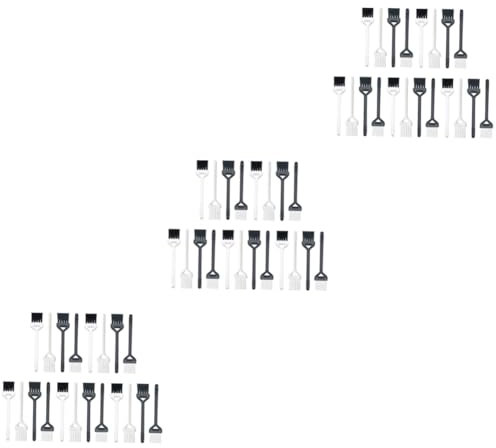 Angoily 3 Sätze Rasierpinsel Elektronikreinigung Elektrischer Bartschneider Trimmer-reinigungsbürste Kaffeemaschinen Reiniger Mini-haarbürste Elektrischer Beinrasierer Abs 20 Stück * 3