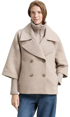 TOM TAILOR Damen 1038677 Cape Jacke (1er Pack)