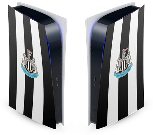Head Case Designs Licenza Ufficiale Newcastle United FC Home Kit per Stemma 2024/25 Vinile Frontalino Sticker Gaming Pelle Adesivo Compatibile con Sony Playstation 5 PS5 Digital Edition Console