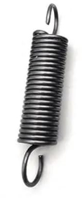 2 Stück Federstahl Einzelhakenfeder Ofenfeder Drahtdurchmesser 2,5 mm Außendurchmesser 14/16/18/20/22 mm Länge 50–140 mm(130mm,14mm-2.5mm(2pcs))