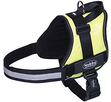 Nobby 80584-24 Geschirr SEGURO Bauch, neon gelb