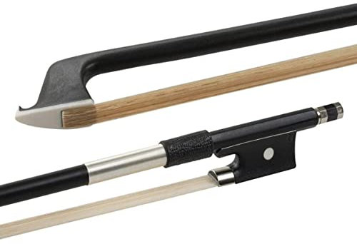 GLASSER Violinbogen,Fiberglas, Made in USA, 203SH-34, Neusilberbewicklung, für 3/4 Violine