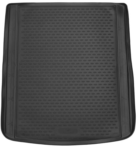 WALSER XTR Kofferraumwanne für Audi A6 Avant 2011-2018, A6 Allroad 2012-2018, 100% passgenaue Antirutschmatte Auto, Gummimatte Auto, Kofferraum Schutzmatte, Auto Gummimatten