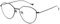 Cyxus Blue Light Blocking Metal Frame Computer Glasses for Anti Eye Fatigue Headache, Retro Metal Frame Eyewear for Women 8009T02(Black)