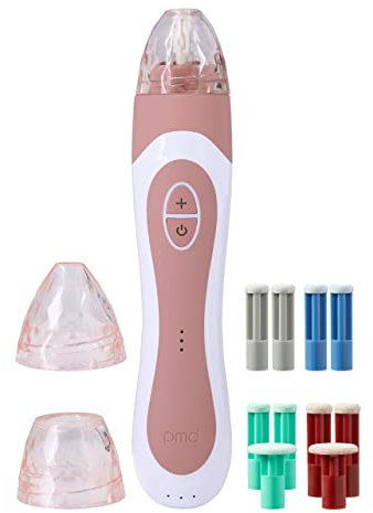 PMD Beauty Personal Microderm Elite Pro – At-Home Mikrodermabrasion Maschine mit Kit für Gesicht und Körper