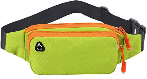 Bumbags,Bauchtasche Herren,Gürteltasche Damen,Hüfttasche Schwarz,Wasserdicht Laufgürtel,Handytasche Sport Gürteltaschen (GrüN)