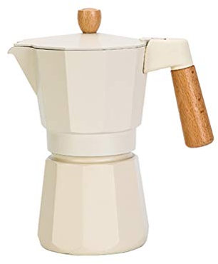 Moke e caffettiere Portable Moka Pot Home Stovetop Moka Caffettiera Caffettiera Caffettiera Ufficio della caffè Elettrodomestico caffè Italiano Concentrato (Size : 180ML)