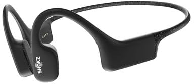 SHOKZ OpenSwim Sport Kopfhörer, Open-Ear Knochenschall Kopfhörer, IP68 Wasserdichter Schwimmen-MP3-Player (ohne Bluetooth), 4 GB Speicher, 8 Std Spielzeit, zum Schwimmen, Laufen, mit Nasenclip