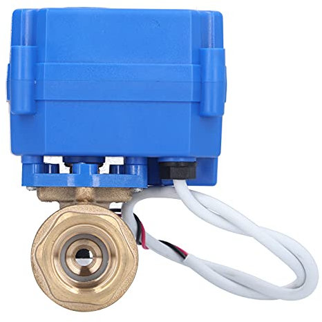 Motorisierte Kugelhähne, Elektrischer Kugelhahn Messing DC 12V für die Wasseraufbereitung