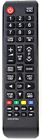 VINABTY AA59-00786A Ersatzfernbedienung passend für Samsung TV AA5900786A PS51F5500AW PS51F8590SL UA40F6400AM UA55F6400AM UE32F6330AK UE32F6400AK UE32F6400AW UE32F6470SS UE32F6800AB