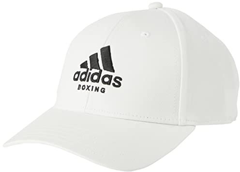 Adidas adiCAP01-101 Ball Cap with Stack Logo Hat Unisex Whiteblack Taglia Unica