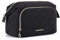 BAGSMART Kosmetiktasche, Schminktasche, Makeup Bag mit Großer Weit Offener Tasche, Reise Kosmetiktasche für Toilettenartikel Zubehör(Schwarz)