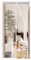 Moustiquaire Porte Fenetre Aimantée 90x210cm,Blanc Rideau Anti Mouche Magnetique Anti Insectes,Fermeture Automatique,Anti-Moustiquaire pour Couloirs, Portes, Patio,Sans Perçage