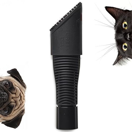 FUR-EEL Tierhaarentferner Aufsatz für Staubsauger | Entfernt Katzen- & Hundehaare, Sand & Fusseln | Universell Passend für 32 & 35 mm | Für Auto, Polster & Zuhause | Kratzfrei & Effektiv