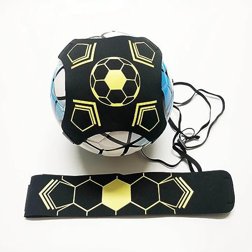 JOCXZI Fußball Kick Trainer,Fußball-Trainingsgürtel, Kinder Solo Fussball Trainer,elastischer Fußball-Gürtel, Soccer Practice Training mit Verstellbarem Taillengürtel für Fußball, Volleyball,