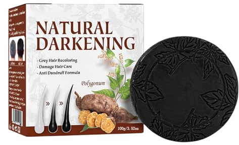 Grey Hair Reverse Bar, Soap For Grey Hair, Mane Root Activator Shampoo For Hair Loss & Restore Hair Color, Natural Hair Darkening Soap For Grey Hair, Hair Care
