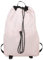 Ruarby Schüler-Schulrucksack, Damen, große Kapazität, Rucksack, Herren, Kordelzug, leicht, Reiserucksack, beige