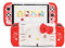 Kuitmor Coque de protection en peluche pour Switch OLED, coque fine en polycarbonate rigide Kawaii compatible avec console Switch OLED et Joy Con - HLK