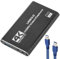 Tarjeta de captura de vídeo, tarjeta de captura USB 3.0 4K HDMI Loop-Out, captura de vídeo 1080P 60FPS/2K 30fps para PS5/Nintendo Switch/cámara/PC/OBS