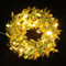 Ciieeo Schnur Goldene Ziehlaterne Sternenlichter Lichterketten Glühbirne LED-Leuchten Goldene Zimmerdekoration Goldene Party Dekoration Rankenlichter für die Wand Girlandenlichter Plastik