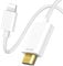 Aplimln Lightning HDMI Cable 2 M, Adaptateur Lightning Hdmi 1080P HD,Câble HDMI pour iPhone 14/13/12/11,Sortie TV Youtube,Plug and Play