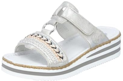 Rieker Damen Sandalen Damen grau