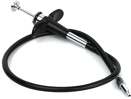 Mechanische Verriegelung Shutter Line Kamera Fernauslöser Kabel Auslöseleitung Schwarz
