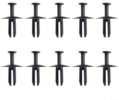 YJDOORPLAY Für BMW 3 5 7 Serie Auto Stoßstange Verkleidung Tür Radlauf Clips Halter OEM 51118174185 Nylon Push Pin Nieten für sichere Panel, Kotflügel und Stoßstangenbefestigung