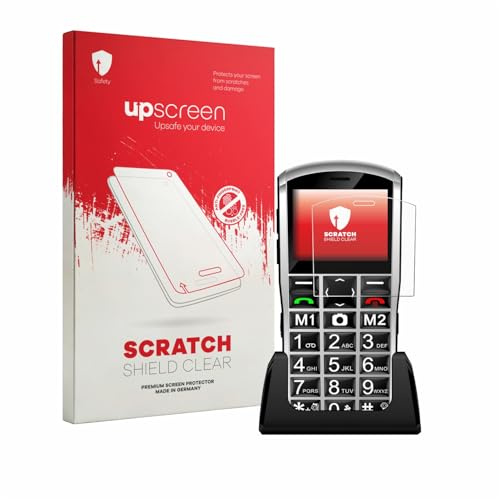 upscreen Schutzfolie für Artfone A400 Pro 4G – Made in Germany, Kristall-klar, Kratzschutz, Anti-Fingerprint