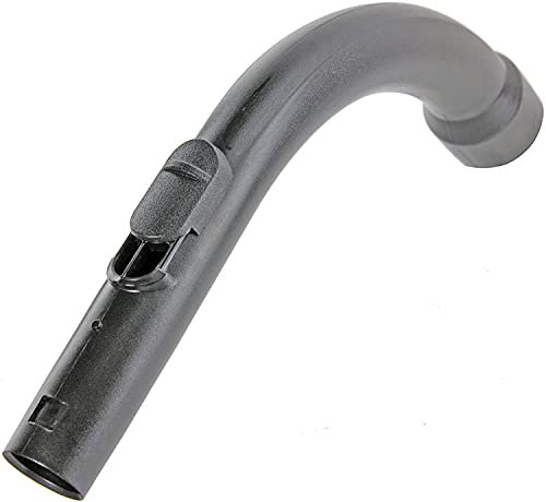 SPARES2GO Curved Wand Handle Hose End Compatible with Miele Classic C1 C2 Cat & Dog Powerline C3 Vacuum Cleaner