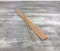 Artif Lot de 10 Baguettes Rondes, diam. 4 mm, Tige de 50 cm de Long, Tourillon en Bois de hêtre Lisse