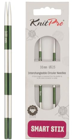 KnitPro Smartstix Interchangeable Circular Needles 5.5 (14cm) | 3.00mm