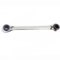 SUPERTOOL Llave combinada 4 en 1, llave de doble extremo, llaves de trinquete de doble anillo, métricas para reparación (8 mm x 9 mm y 10 mm x 11 mm)
