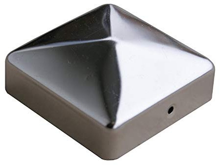 GK Pfostenkappe aus Edelstahl für Pfosten 11x11 cm