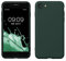 kwmobile Handyhülle für iPhone SE 2022 Hülle/iPhone SE 2020 / iPhone 8 / iPhone 7, für iPhone SE Hülle - Schutzhülle für kabelloses Laden - Case in Moosgrün