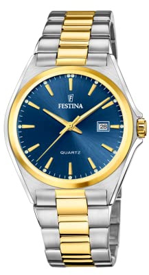 Festina Herren-Armbanduhr aus Edelstahl