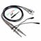 Chesoon P6100 sonda per oscilloscopio da 100 MHz con kit sonda BNC a Minigrabber per la maggior parte degli oscilloscopi