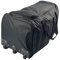 P.I.Sport N.Y. Trolley Sporttasche mit Teleskopgriff, 60 l, 115 l, 145 l, Schwarz , 115L