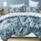 Essina Duvet Cover Set – 3 Pcs Double Duvet Cover Set with Quilt Cover and Pillow Sham – 620 Thread Count– Soft Cotton Duvet Cover Double – Luxurious Cotton Double Duvet Set – Clematis