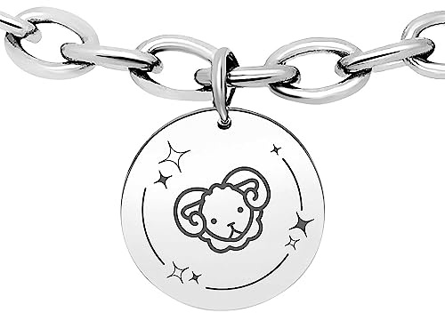 GIOIAPURA Damen-Armband Schmuck Happytag Zodiaco Classic HTZOD-04, Hypoallergener Stahl
